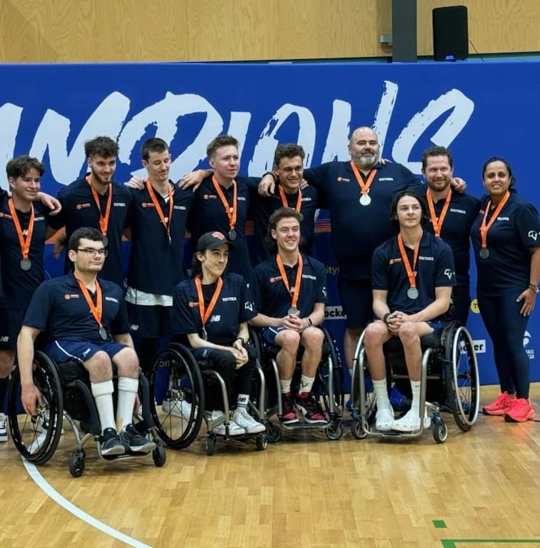National Basketball Championship, April 2024, Brisbane - Sports Physiotherapist to the Victorian Wheelchair Basketball team