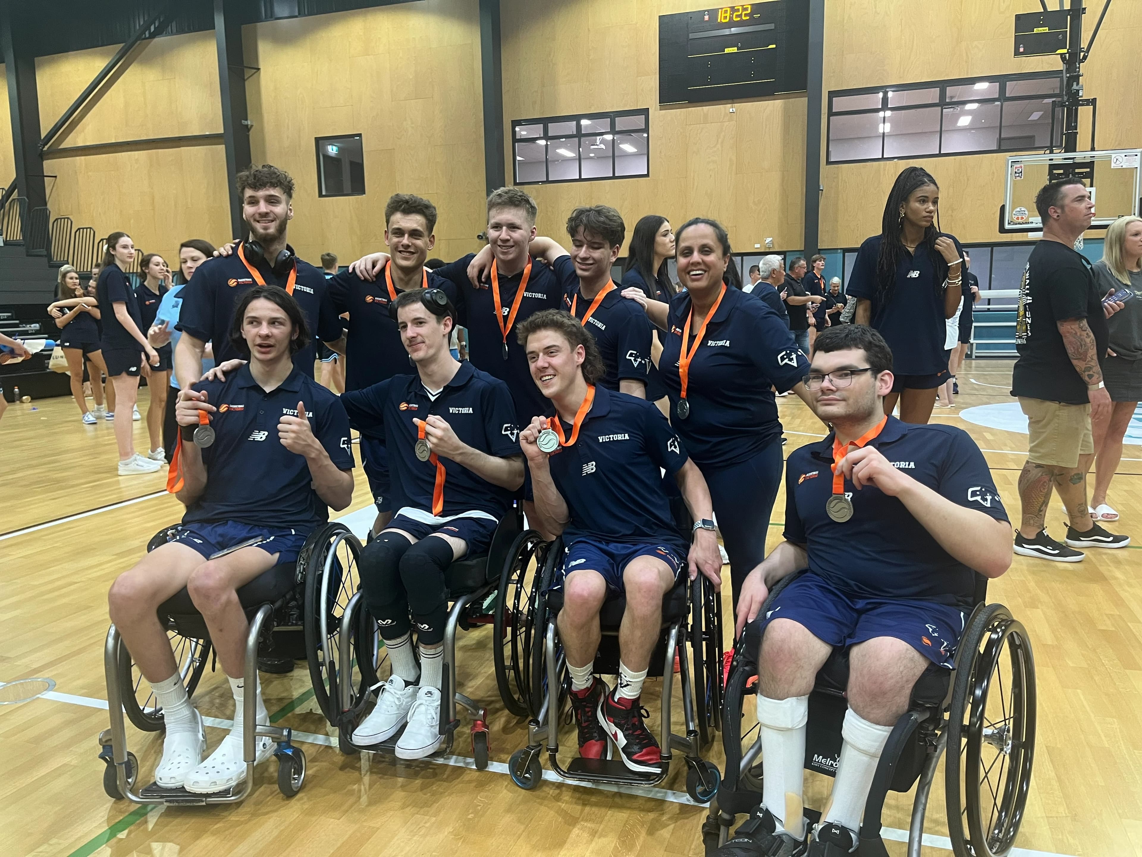 National Basketball championship April 2024 , Brisbane , Sports physiotherapist to the Victorian Wheelchair Basketball team 