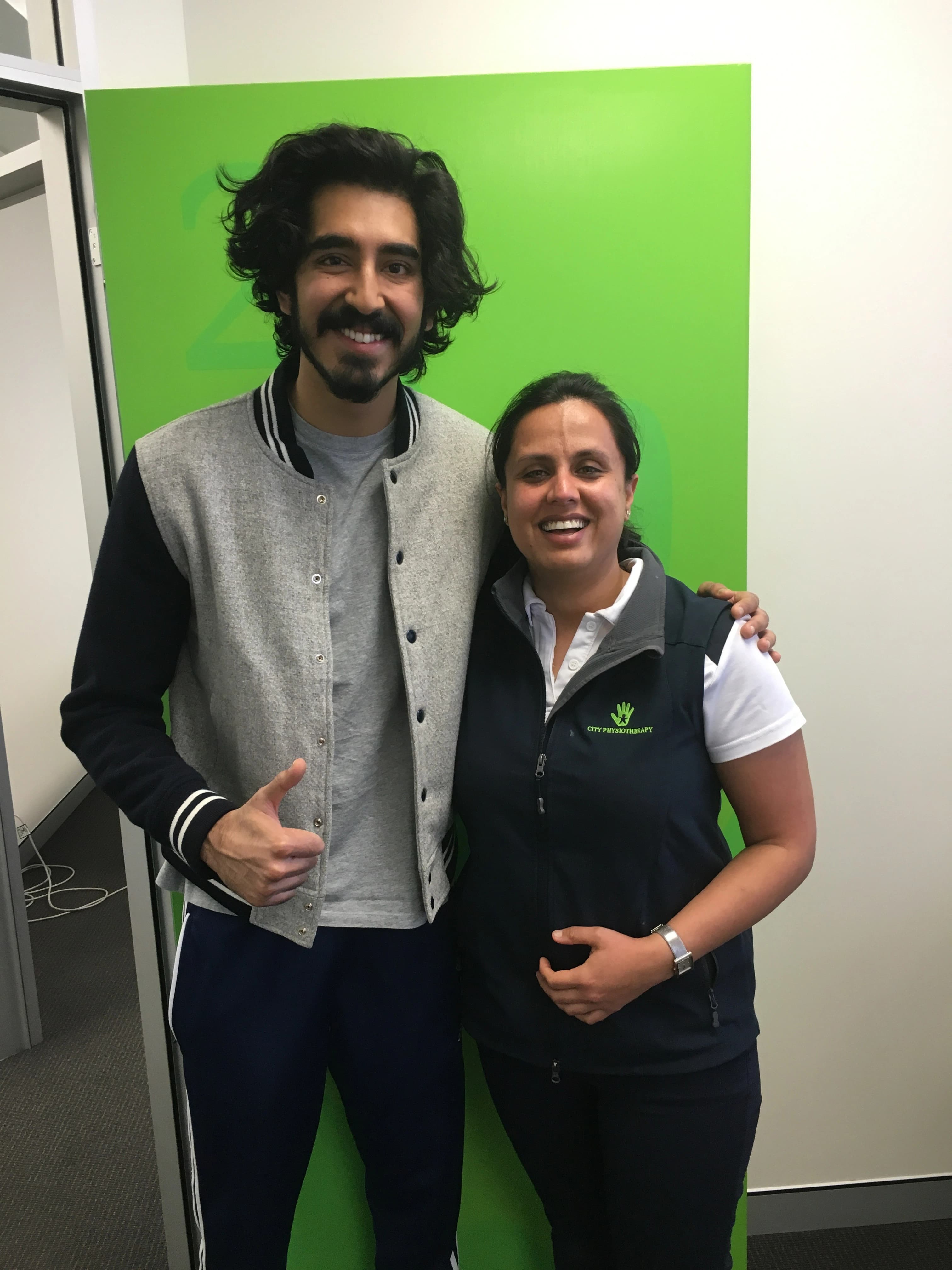Treating actor Dev Patel while he was shooting in Australia in 2015